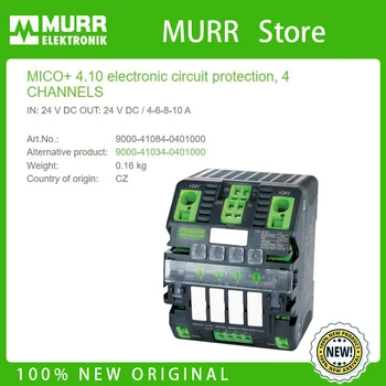 9000-41084-0401000 защита на електронната верига MURR MICO + 4.4, 4-канален ВХОД: 24 vdc, ИЗХОД: 24 / 1-2-3-4 А CL2