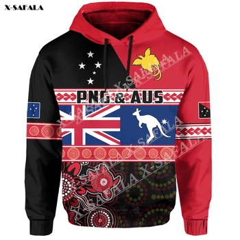 Папуа-Нова Гвинея, Австралийски Абориген, Hoody джоб с 3D Принтом, Мъжки Пуловер, Hoody с качулка, Джърси, Спортни Костюми, Връхни дрехи, палто