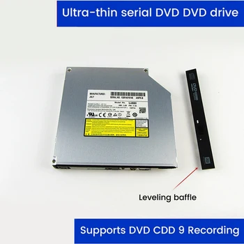 Лаптоп Вграден DVD плеър За MSI GE60 GE702PE SATA Сериен порт 12,7 ММ Лаптоп, DVD-плеър + Рамка Поддържа запис на D9
