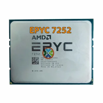ИЗПОЛЗВАНИЯ сървърен процесор AMD EPYC 7252 с 8 ядра 3,1 Ghz/16 потоци Кеш-памет L3 64 Mb TDP 120 W SP3 до 3,2 Ghz серия 7002