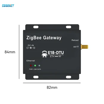 Портал за безжичен пренос на Zigbee CDSENT E18-DTU (Z27-ETH) 27dBm с автономна мрежа в режим на TCP/UDP/HTTP/MQTT Ethernet-портал