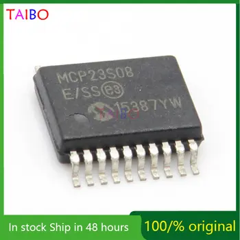 MCP23S08-E/SS Кръпка SSOP-20 MCP23S08 8-битов чип-удължител o-интерфейс на чип за Абсолютно Нов Оригинален В наличност