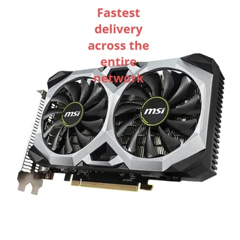 Използвана Видеокартата MSI GeForce RTX 2060 СУПЕР гуми ventus 8G 2060S GDDR6 256-битова Видеокарта Поддържа настолен процесор Intel, AMD