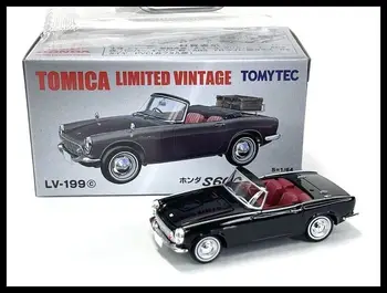 Tomica Limited Vintage НЕО ПС-199c S600 с отворен Покрив, Черен 1/64 TOMYTE, формовани под натиска на Колата Модел, Колекция, Лимитирана серия, Играчки за Хоби
