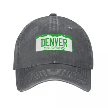 Бейзболни шапки Denver Colorado, Модни Дънкови Шапки, Градинска Регулируема Шапка, Бейзболна Ковбойская шапка Унисекс