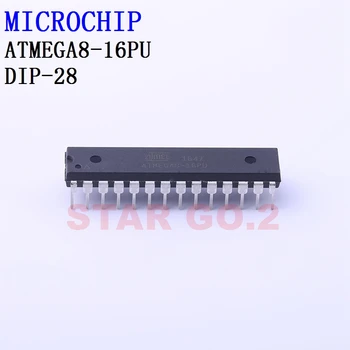 5 бр. x микроконтролер с микросхемой ATMEGA8-16PU DIP-28
