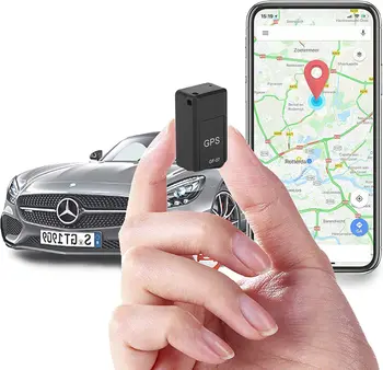 Мини магнитен автомобилен GPS локатор в реално време, пълно покритие, без месечни такси, дълъг режим на готовност GSM SIM GPS тракер за всички модели