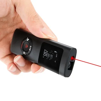 Лазерен Интелигентен Ръчен Лазерен Измерител на USB Цифров мини-кабел за зареждане Акумулаторна Далекомер Интелигентна Дальномерное разстояние