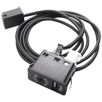 Авто Aux USB Порт 12 Pin за Bluetooth Интерфейс Преминете Панел Музикален Адаптер за Bmw Mini Cooper E39 E53 X5 и Z4 E85 E86 X3 E83