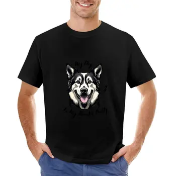 Тениска на My Dog Is My Thunder Buddy, тениски оверсайз, тениски по поръчка, мъжки ризи с шарени аниме
