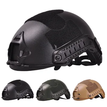 Военен Шлем БЪРЗ каска, тактически шлем MH, камуфлаж, страйкбол, Детски пейнтбол, CS, да удрям, защитни съоръжения за езда