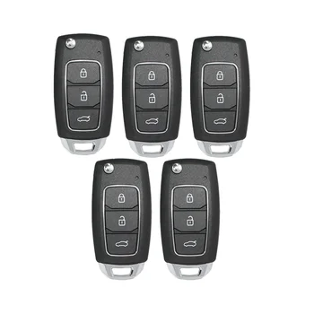 5 бр./лот KEYDIY NB28 Гъвкав 3-Бутон KD Дистанционно Автомобилен ключ за KD900/KD-X2 KD MINI/KD-MAX за Hyundai Style