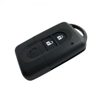 Преносим Калъф за дистанционно на ключа на автомобила Hindley Smart Case за Nissan Qashqai X-Trail MICRA, Note Pathfinder с 2 Копчета, джоб за ключове
