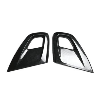 Подлакътник за вътрешната страна на вратата на колата е от въглеродни влакна, защитна подплата за Hyundai Veloster 2011-2017 Аксесоари