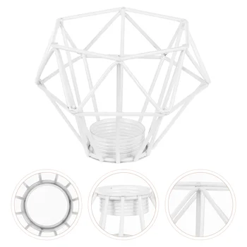 Diamond Лампа Вълни с Външен вентилатор на тавана, Железен Полилей в Ретро стил от лек метал