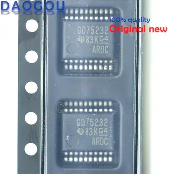 GD75232DBR капсулиране SSOP - 20 вида драйвери приемопередатчиков/приемници със скорост на трансфер на данни 3/5 120 Kbps