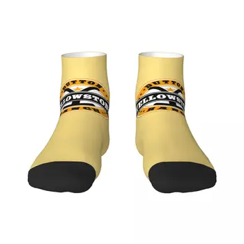 Готини мъжки чорапи под роклята Yellowstone, Унисекс, топли удобни чорапи за екипажа Дътън Ranch с 3D принтом
