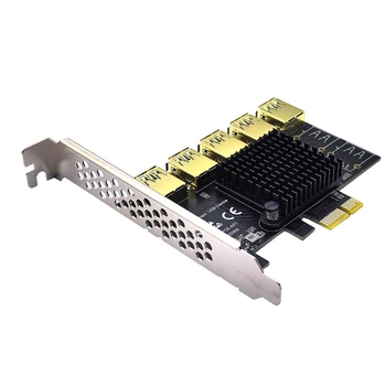 Допълнителна карта на PCI-E от 1X до 16X USB3.0 Карта PCI EXPRESS for Адаптер за видеокартата колата совалка