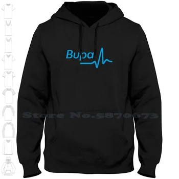 Модни hoody с логото на Bupa, hoody с качулка, висококачествени графични качулки