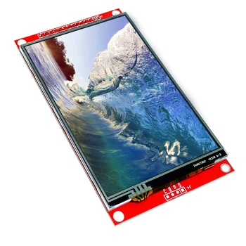 Нов 4,0-инчов SPI сериен порт LCD модул със сензорен екран 480*320 (безплатна доставка) TFT-дисплей ILI9488 HD електронен STM32 ESP32 AR C51