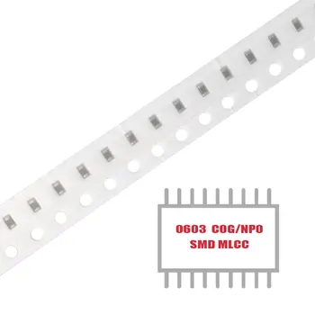 МОЯТА ГРУПА 100ШТ SMD MLCC CAP CER 30PF 50V C0G/NP0 0603 Многослойни керамични Кондензатори за повърхностен монтаж на разположение на склад