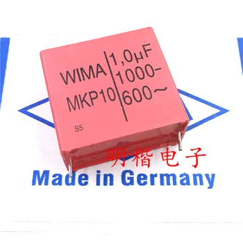 Безплатна доставка на 1 бр./2 бр. Кондензатор WIMA Германия MKP10 1000V 1 uf от 1,0 ICF 1000V 105 P = 37.5 мм