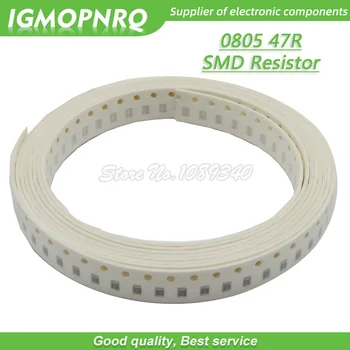300шт 0805 SMD Резистор 47 Ω Чип-резистор 1/8 W 47R Ти 0805-47R