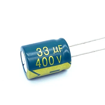 10 бр./лот 33 icf висока честота на низкоомный 400 33 icf алуминиеви електролитни кондензатори Размер от 13*17 400V33UF 20%
