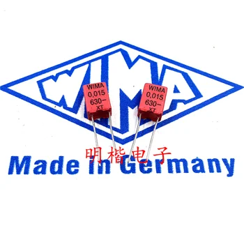 Безплатна доставка 10шт/30шт WIMA Германия кондензатор 630V 0,015 ICF 630V 153 15nf P = 5 mm